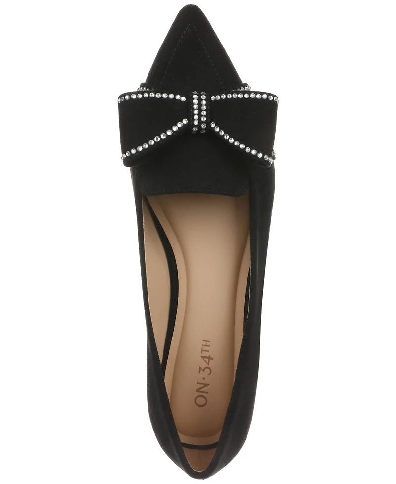 On 34th Women's Kaete Bow Flats, Exclusively at Macy's