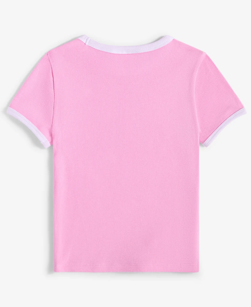 Epic Threads Little & Big Girls Rib Baby Tee, Exclusively at Macy's