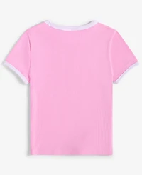 Epic Threads Little & Big Girls Rib Baby Tee, Exclusively at Macy's