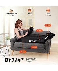 LifePro Air Compression Leg Massager for Circulation, Pain Relief, and Recovery - Covers Legs, Calf, Thigh, and Foot