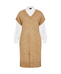 City Chic Plus Shereen Dress