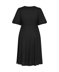 City Chic Plus Dahlia Dress