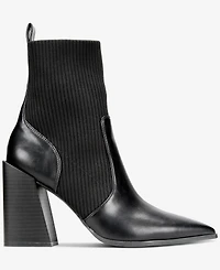 Wild Pair Trinityy Pointed-Toe Pull-On Knit Dress Booties, Created for Macy's