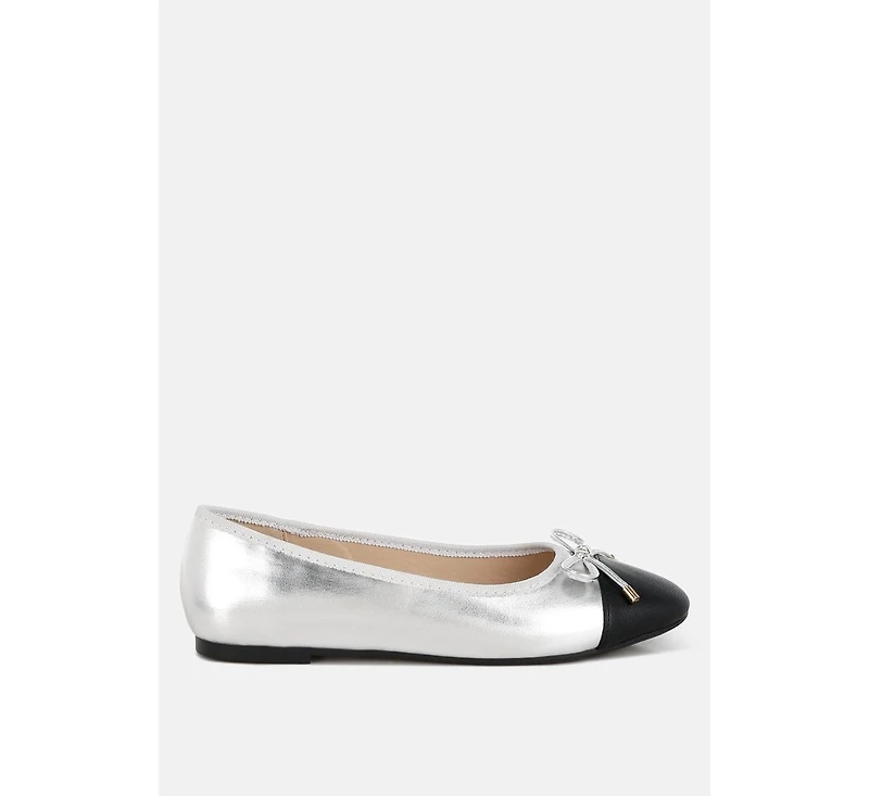 Minato Two Tone Ballet Flats