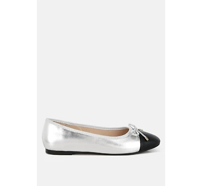 Minato Two Tone Ballet Flats