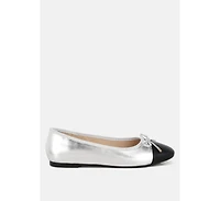 Minato Two Tone Ballet Flats