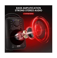 Pyle 4” Portable Wireless Bt Streaming Speaker