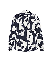 City Chic Plus Enya Print Shirt