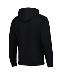 Starter Men's Black Detroit Lions Vintage Pullover Hoodie