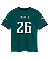 Nike Preschool Saquon Barkley Midnight Green Philadelphia Eagles Player Game Jersey