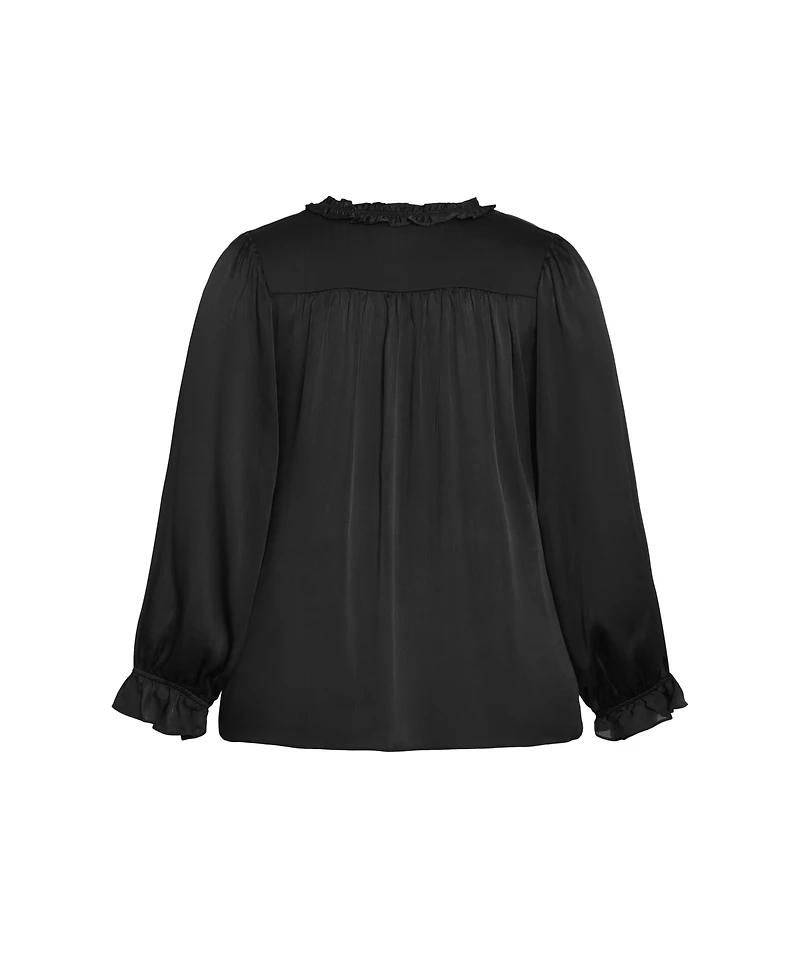City Chic Plus Maia Top
