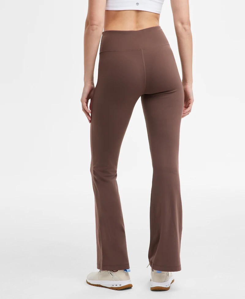 Id Ideology Women's Studio High Rise Flare Leggings, Created for Macy's
