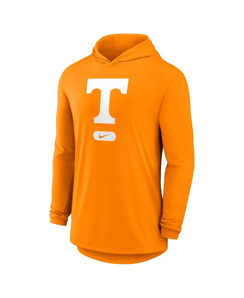 Nike Men's Tennessee Orange Tennessee Volunteers Lightweight Performance Long Sleeve Hoodie T-Shirt