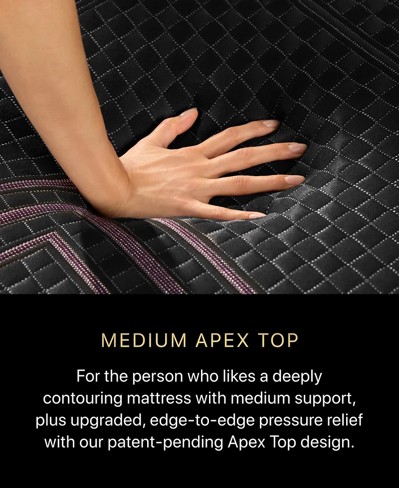 Beautyrest Black Hybrid Series Two 14.5" Medium Apex Pillow Top Mattress