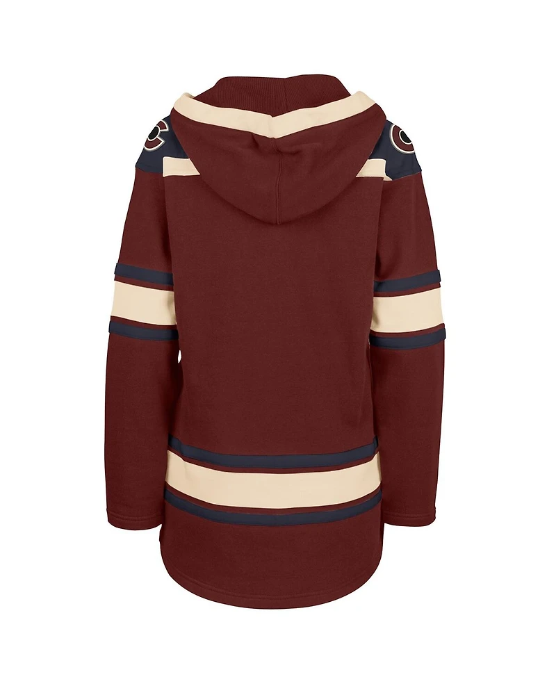 '47 Brand Women's Burgundy Colorado Avalanche Superior Lacer Pullover Hoodie