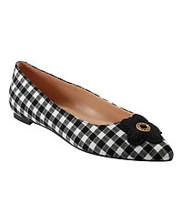 Bandolino Women's Starry Embellished Flower Slip-On Flats