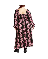 Plus Aurelia Print Dress
