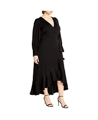 City Chic Plus Oki Maxi Dress
