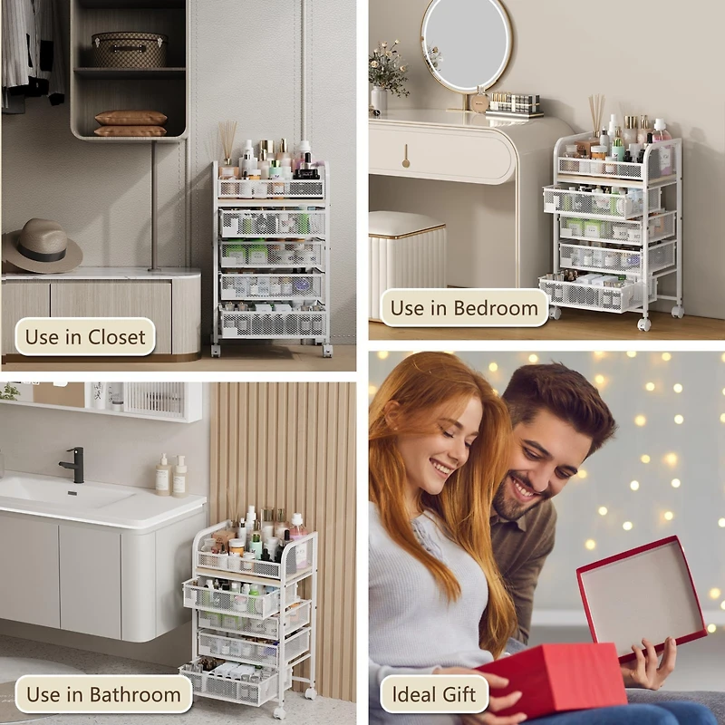 Makeup Organizer with Drawers, Skincare Storage