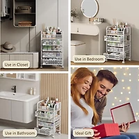 Makeup Organizer with Drawers, Skincare Storage