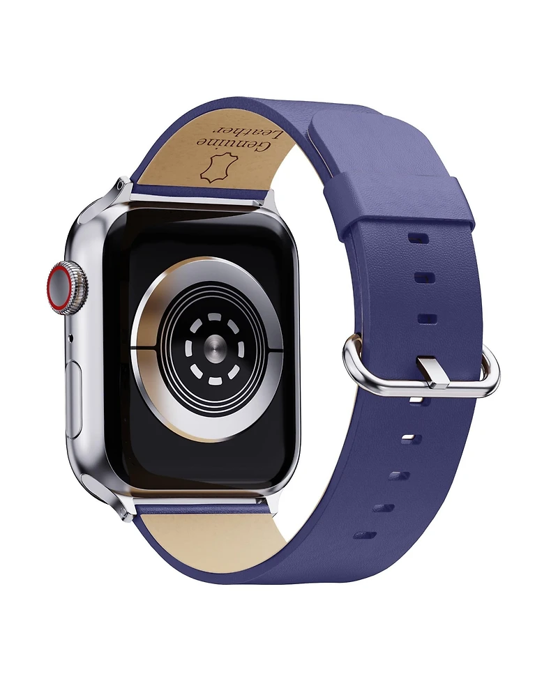 Waloo Leather Grain Band For Apple Watch