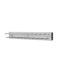 Rev-a-Shelf 12" Side Mount Extending Tie Organization Rack, Chrome, Trc-12CR