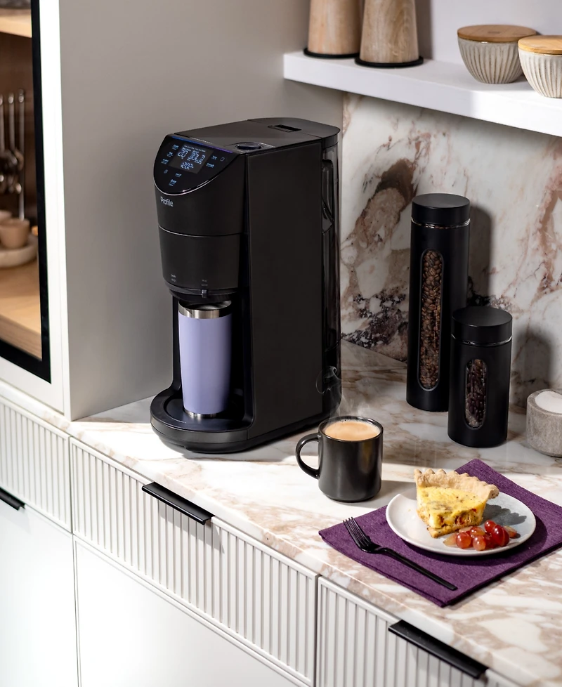 Ge Appliances Profile Smart Grind and Brew Coffee Maker with Podless Single Serve
