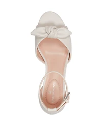 Bandolino Women's Andora Bow Kitten Heel Sandals
