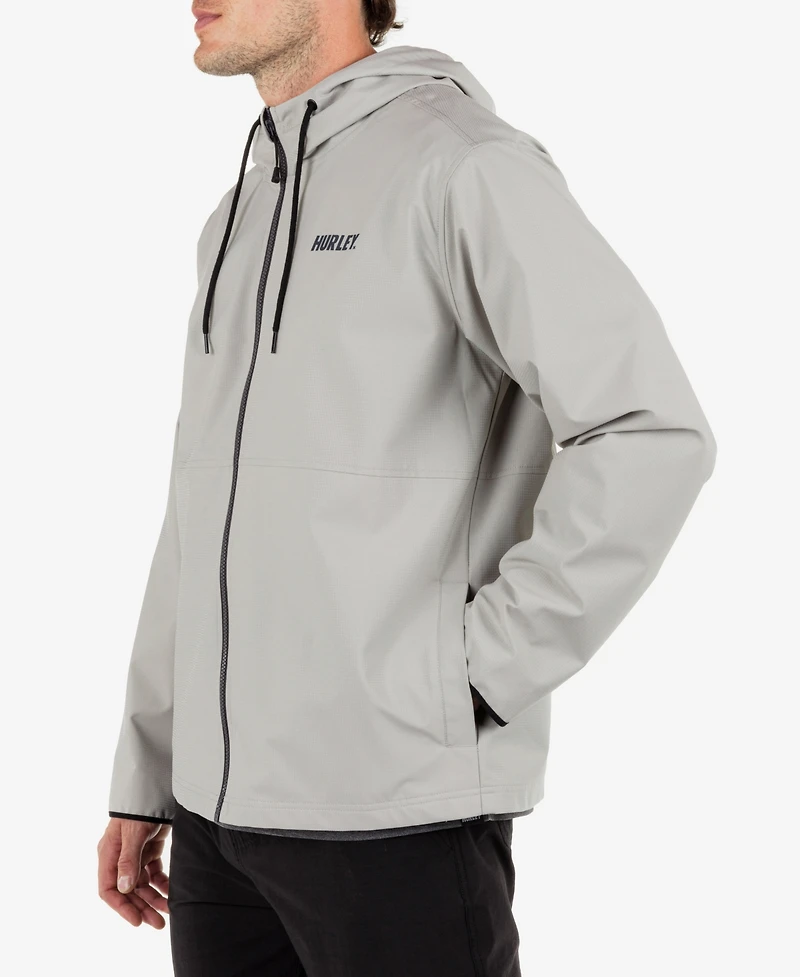 Hurley Men's Pismo Full Zip Windbreaker Sweatshirt