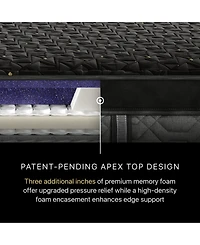 Beautyrest Black Hybrid Series Four 16" Plush Apex Pillow Top Mattress