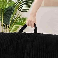 The Pop Home Bean Bag Chair with High-Density Memory Foam, Sofa for Bedroom, Living Room, Office-The