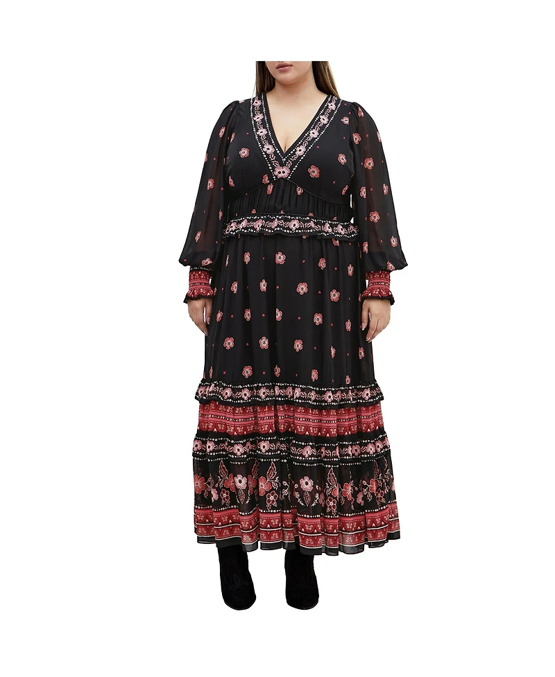City Chic Plus Cameron Maxi Dress