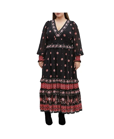 City Chic Plus Cameron Maxi Dress