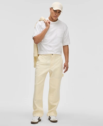 Mode of One Men's Relaxed-Fit Stretch Twill Utility Pants, Exclusively at Macy's