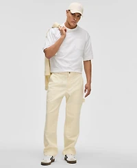 Mode of One Men's Relaxed-Fit Stretch Twill Utility Pants, Exclusively at Macy's