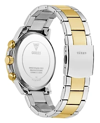 Guess Men's Multi-Function Two-Tone Stainless Steel Watch, 44mm