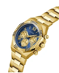 Guess Men's Multi-Function Gold Tone Steel Watch, 44mm