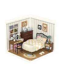 Robotime 3D Puzzles Plastic House Building Set Toy Diy Building Set Toys Playset Gifts for Teens Adults, Multicolor