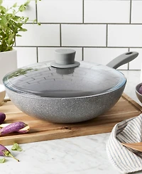 Zwilling Parma Plus Aluminum Nonstick 11" Wok with Lid