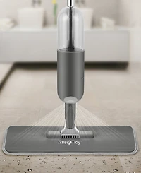 True & Tidy Spray-250 Reusable Spray Mop with Refillable Bottle