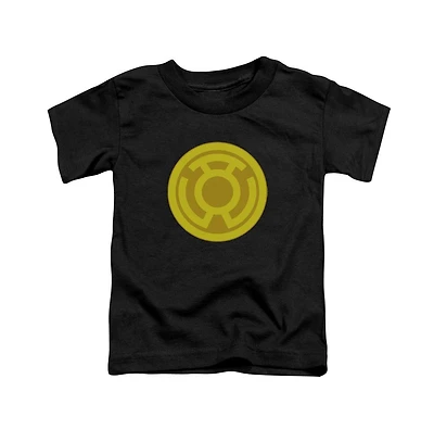 Green Lantern Baby-Girls Yellow Symbol Short Sleeve Toddler Tee / T-Shirt