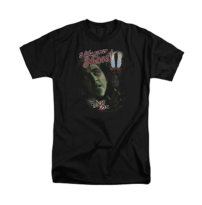 Wizard Of Oz Mens I Like Your Shoes Short Sleeve Adult Tall Tee / T-Shirt
