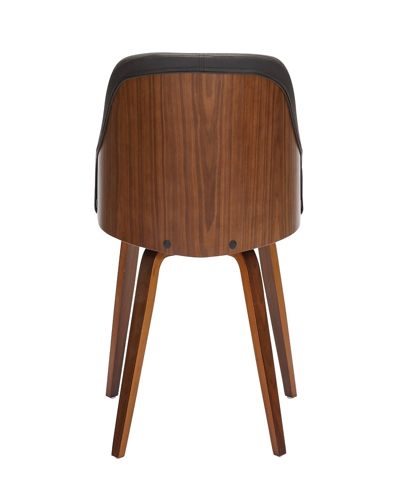 Lumisource 31" Wood Bacci Mid-Century Modern Dining Accent Chair