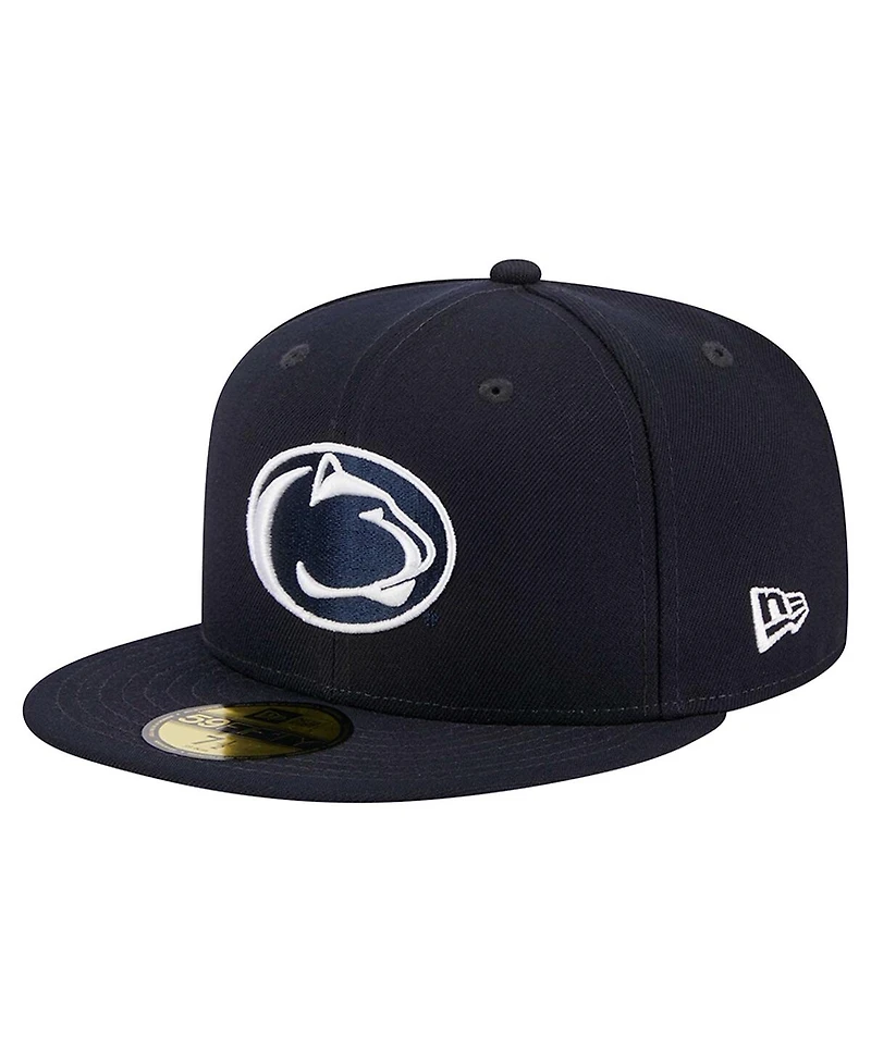 New Era Men's Navy Penn State Nittany Lions 59fifty Fitted Hat