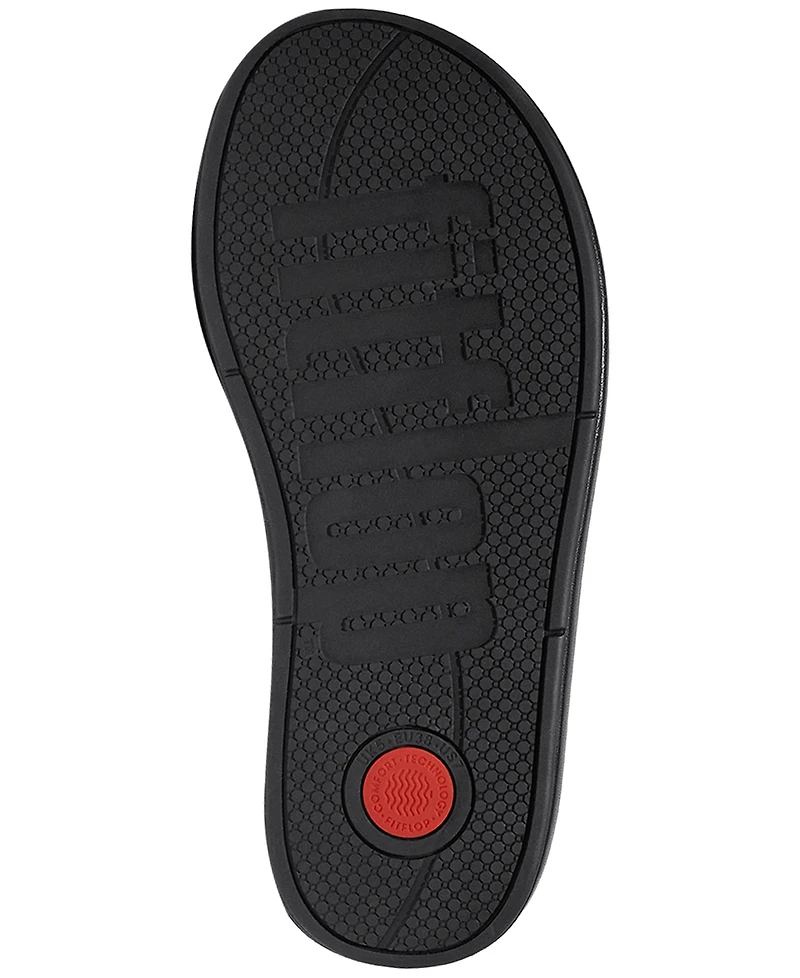 FitFlop Women's iQushion D-Luxe Padded Cross Slides