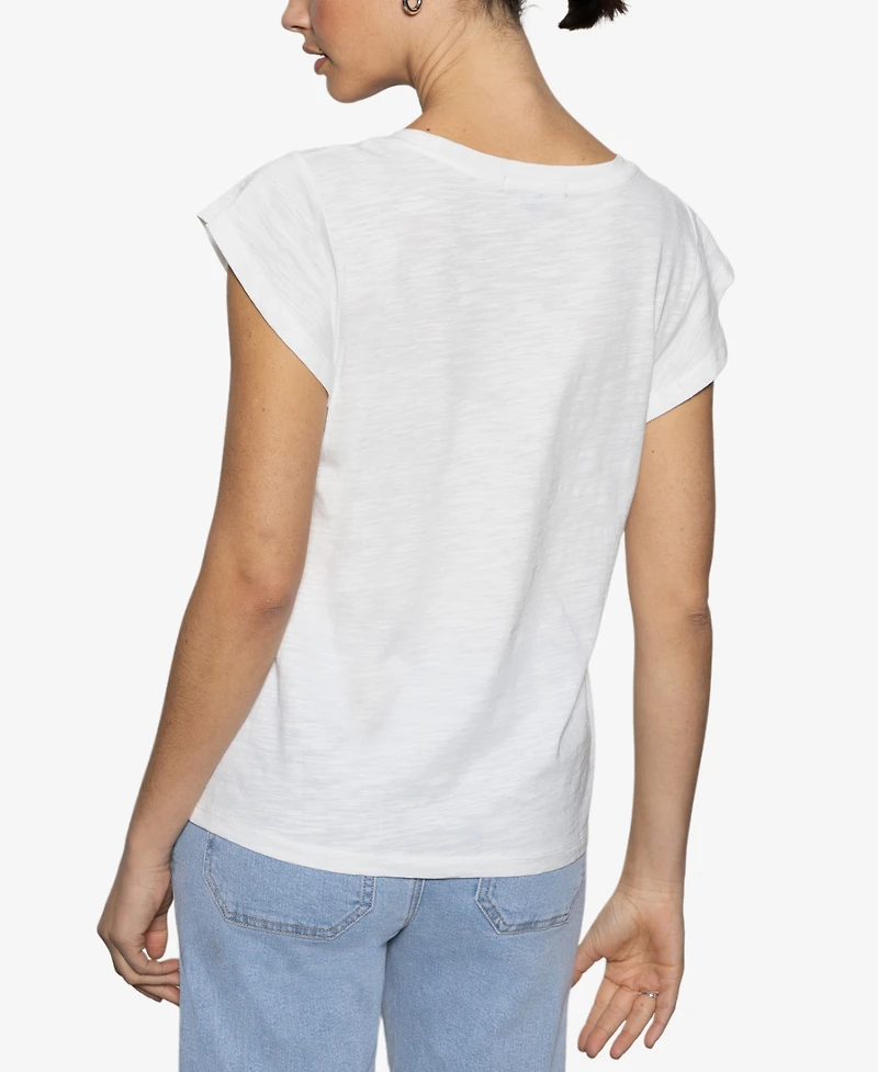 Sanctuary Women's West Side Crewneck Short-Sleeve T-Shirt