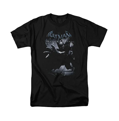 Batman Men's Arkham Origins Out Of The Shadows Short Sleeve Adult Tee / T-Shirt