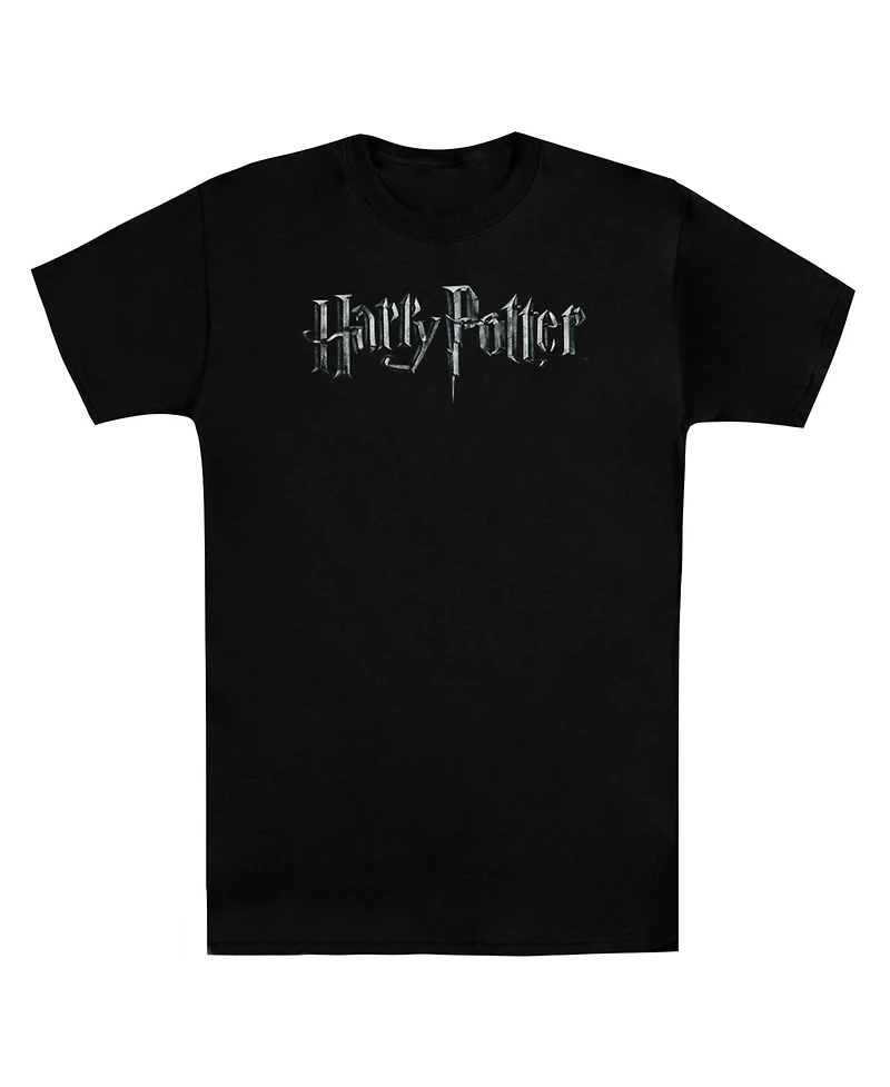 Harry Potter Mens Logo Short Sleeve Adult Tee / T-Shirt