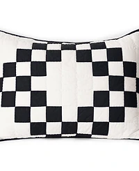 Lands' End Irish Chain Quilt Sham