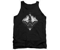 Batman V Superman Mens City Warrior Adult Tank Top